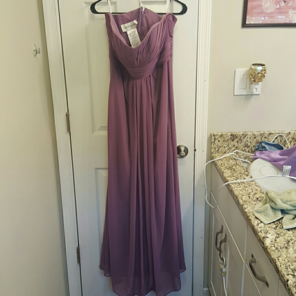Formal lavender dress